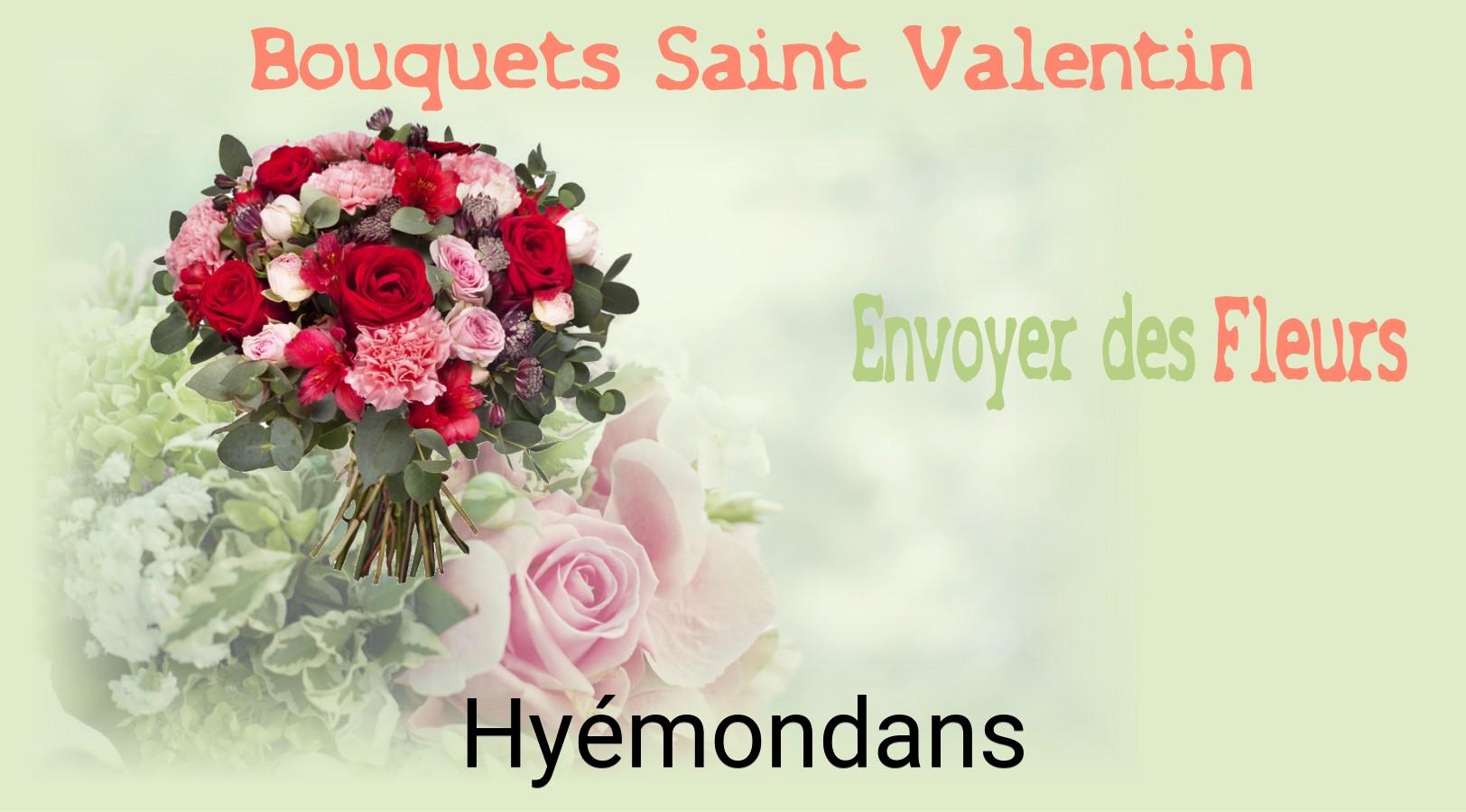 Roses de Saint-Valentin livrées à Hyémondans